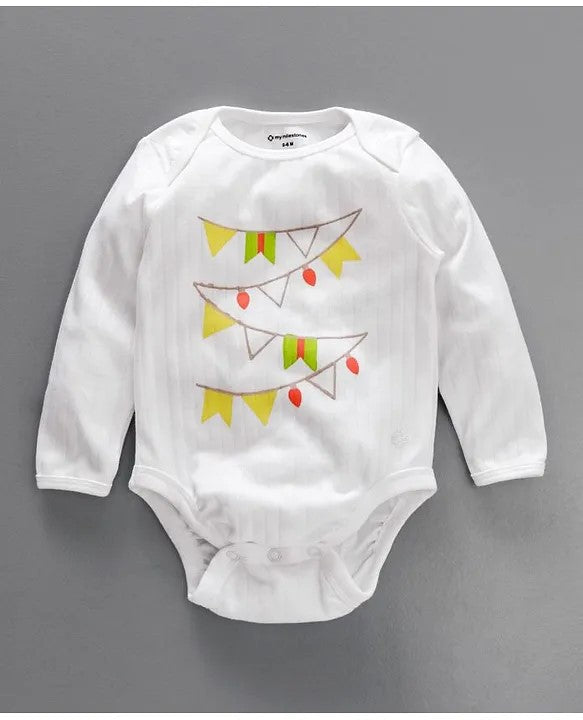 Infant Essentials Gift Set Full Sleeves White - 8 Pieces