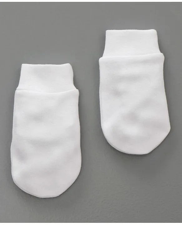 Infant Essentials Gift Set Full Sleeves White - 8 Pieces