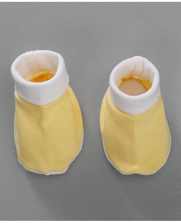 Infant Essentials Gift Set Full Sleeves Yellow - 8 Pieces