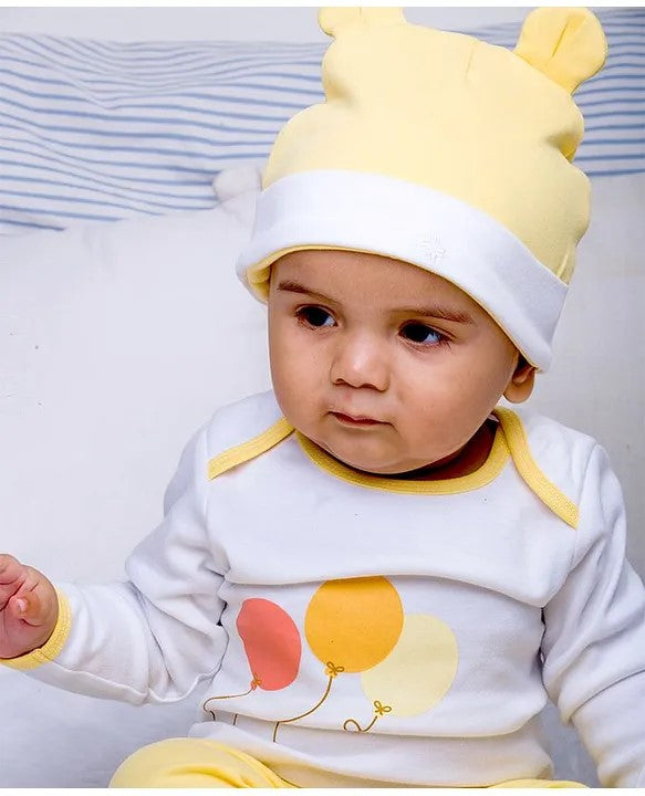Infant Essentials Gift Set Full Sleeves Yellow - 8 Pieces