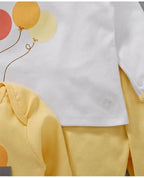 Infant Essentials Gift Set Full Sleeves Yellow - 8 Pieces