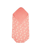 100% Cotton Interlock Baby Wrapper Daisy Print & White Pack of 2
