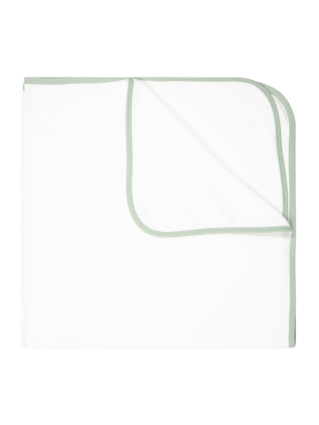 100% Cotton Interlock Baby Wrapper Teepee Print & White Pack of 2