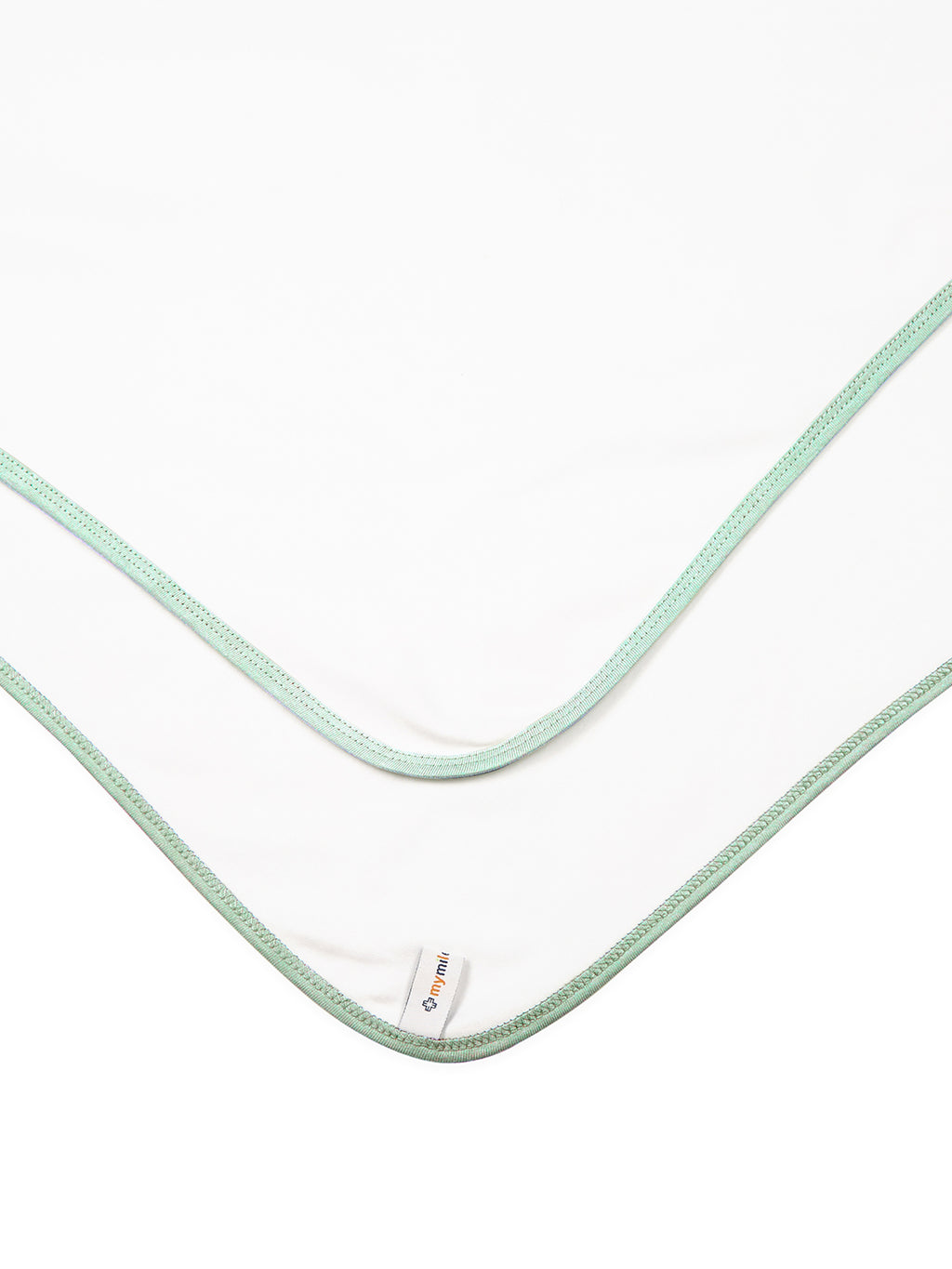 100% Cotton Interlock Baby Wrapper Teepee Print & White Pack of 2
