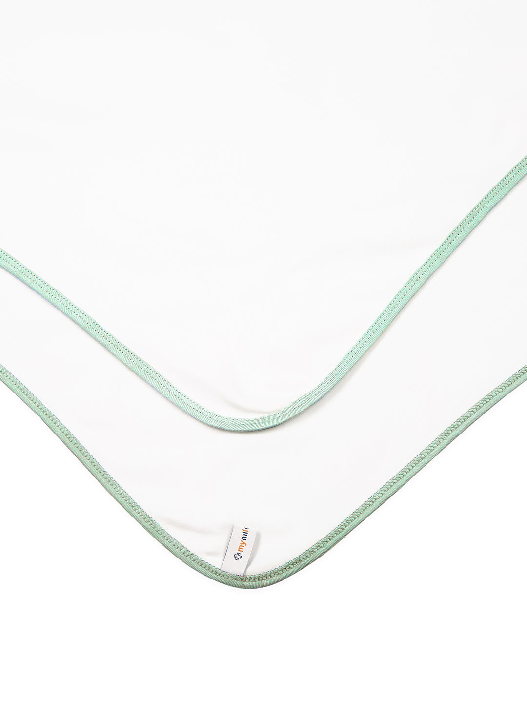 100% Cotton Interlock Baby Wrapper Teepee Print & White Pack of 2