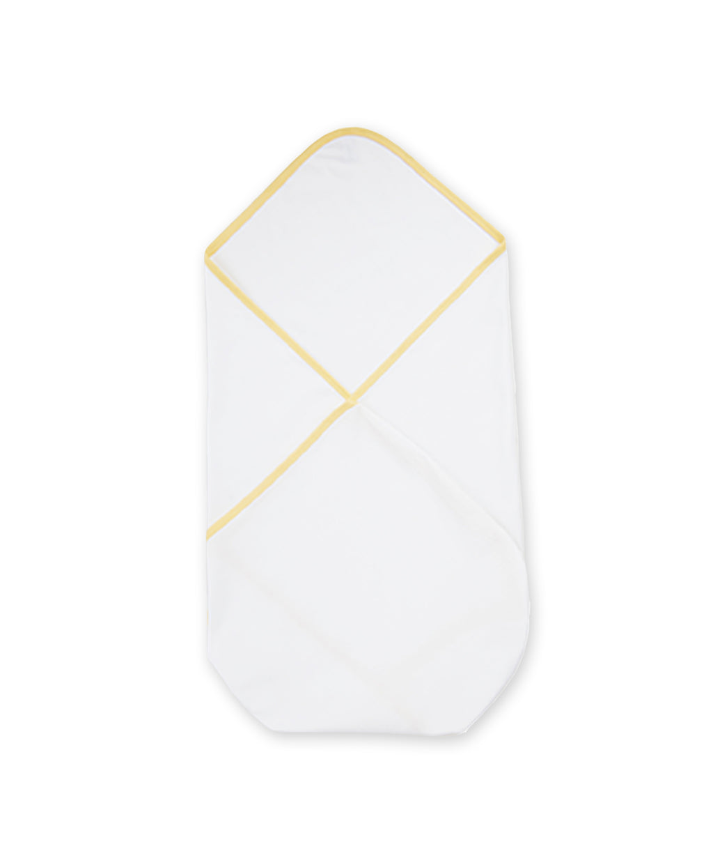 100% Cotton Interlock Baby Wrapper Lemon Print & White Pack of 2
