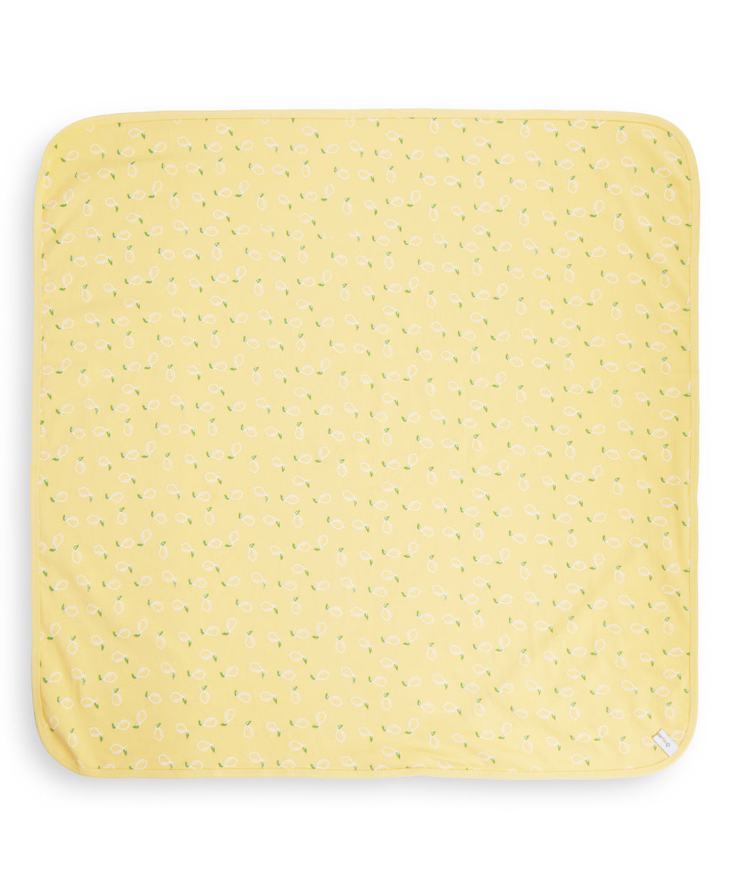 100% Cotton Interlock Baby Wrapper Lemon Print & White Pack of 2