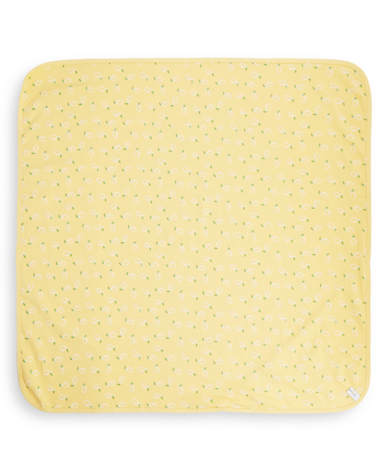 100% Cotton Interlock Baby Wrapper Lemon Print & White Pack of 2