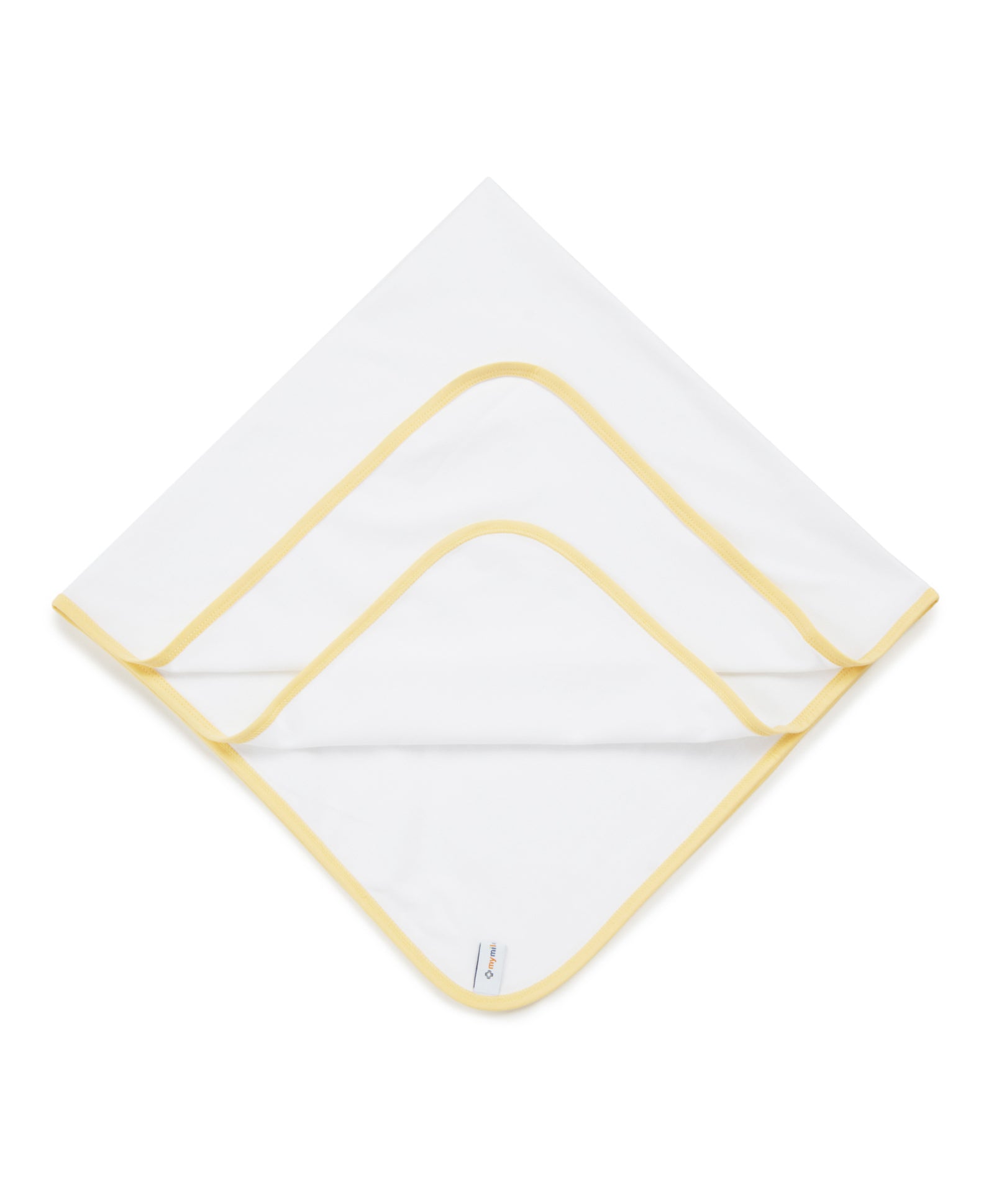 100% Cotton Interlock Baby Wrapper Lemon Print & White Pack of 2