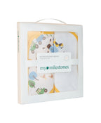100% Cotton Interlock Hooded Baby Wrapper Barnyard Print & Samoan Sun Pack of 2