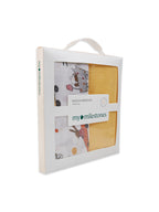 3 in 1 Muslin Swaddle Wrapper Pack of 2 (Size 41x41 Inches) Racing Cars Print & Yellow