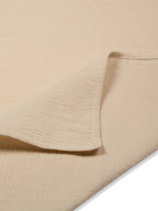 3 in 1 Muslin Swaddle Wrapper Pack of 2 (Size 41x41 Inches) Animal Print & Oatmeal