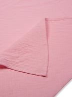 3 in 1 Muslin Swaddle Wrapper Pack of 2 (Size 41x41 Inches) Floral Print & Pink