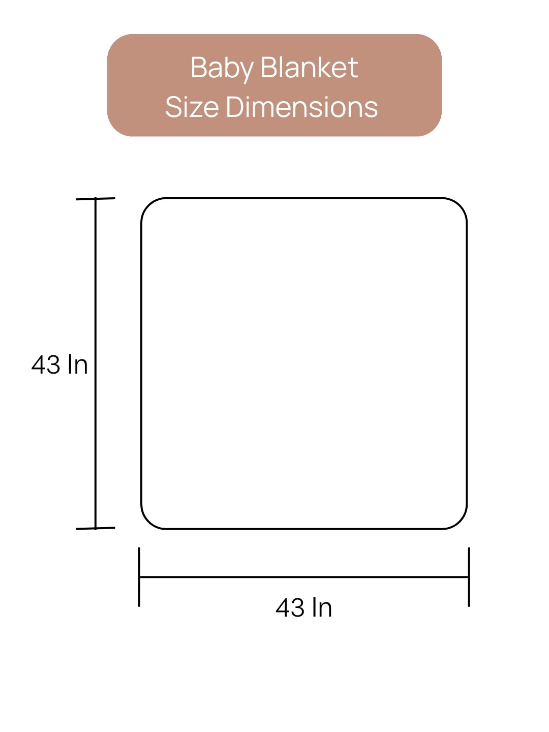 100% Premium Cotton 4 Layered Baby Muslin Blanket Tea Rose Print - Pink - (43x43 Inches)