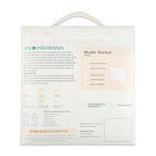 100% Premium Cotton 4 Layered Baby Muslin Blanket Racing Car Print - Yellow - (43x43 Inches)