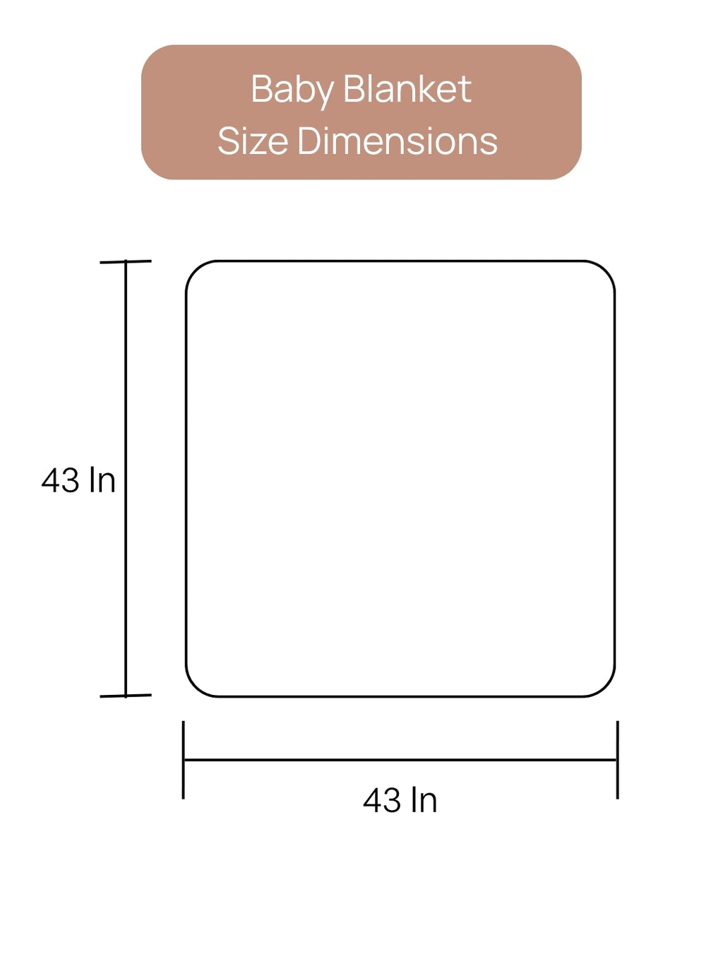 100% Premium Cotton 6 Layered Baby Muslin Blanket Butterfly Print & Peach - (43x43 Inches)