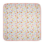 100% Cotton Interlock Baby Wrapper Fruit Print & Peach Pack of 2