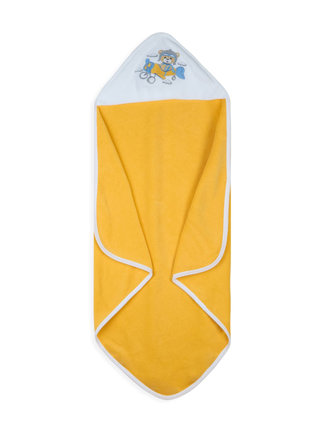 Premium Hooded Towel Aviator Benny Embroidery Solid Pattern - Samoan Sun