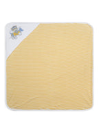 Premium Hooded Towels Aviator Benny Embroidery Stripes Pattern - Samoan Sun