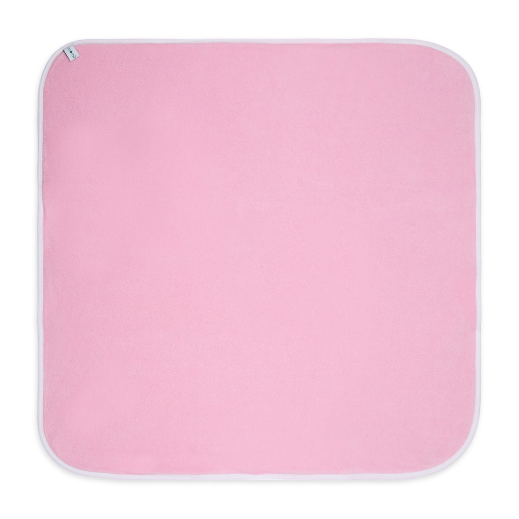 Premium Hooded Towels Primrose Pony Embroidery Solid Pattern - Parfait Pink