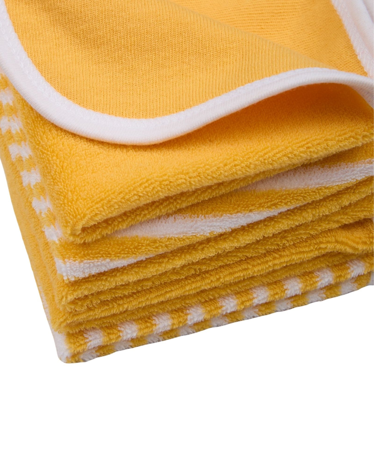 Premium Baby Washcloths – Pack of 5, 100% Cotton Terry, Ultra Soft & Absorbent (Samoan Sun)