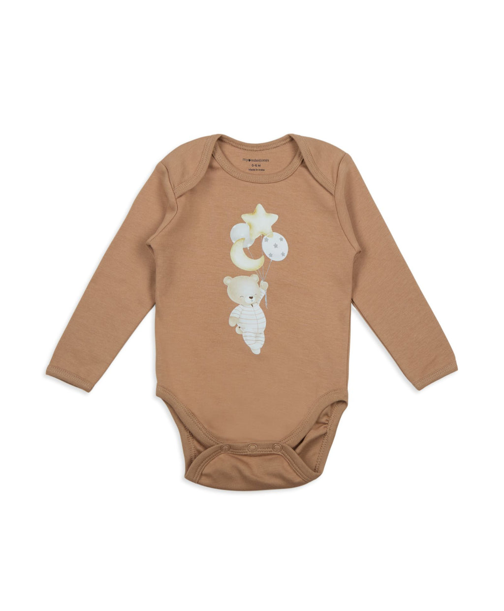 Infant Essentials Gift Set Full Sleeves Fawn - 8 Pieces