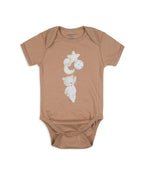 Infant Essentials Gift Set Short Sleeves Fawn - 8 Pieces