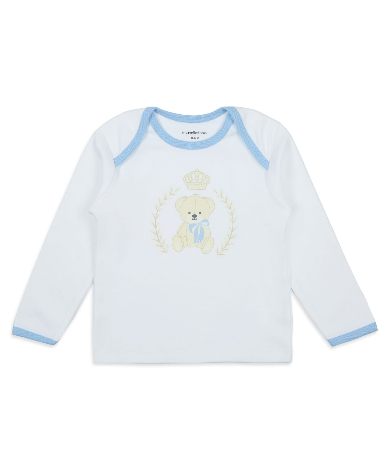Infant Essentials Gift Set Full Sleeves Blue Bell - 8 Pieces