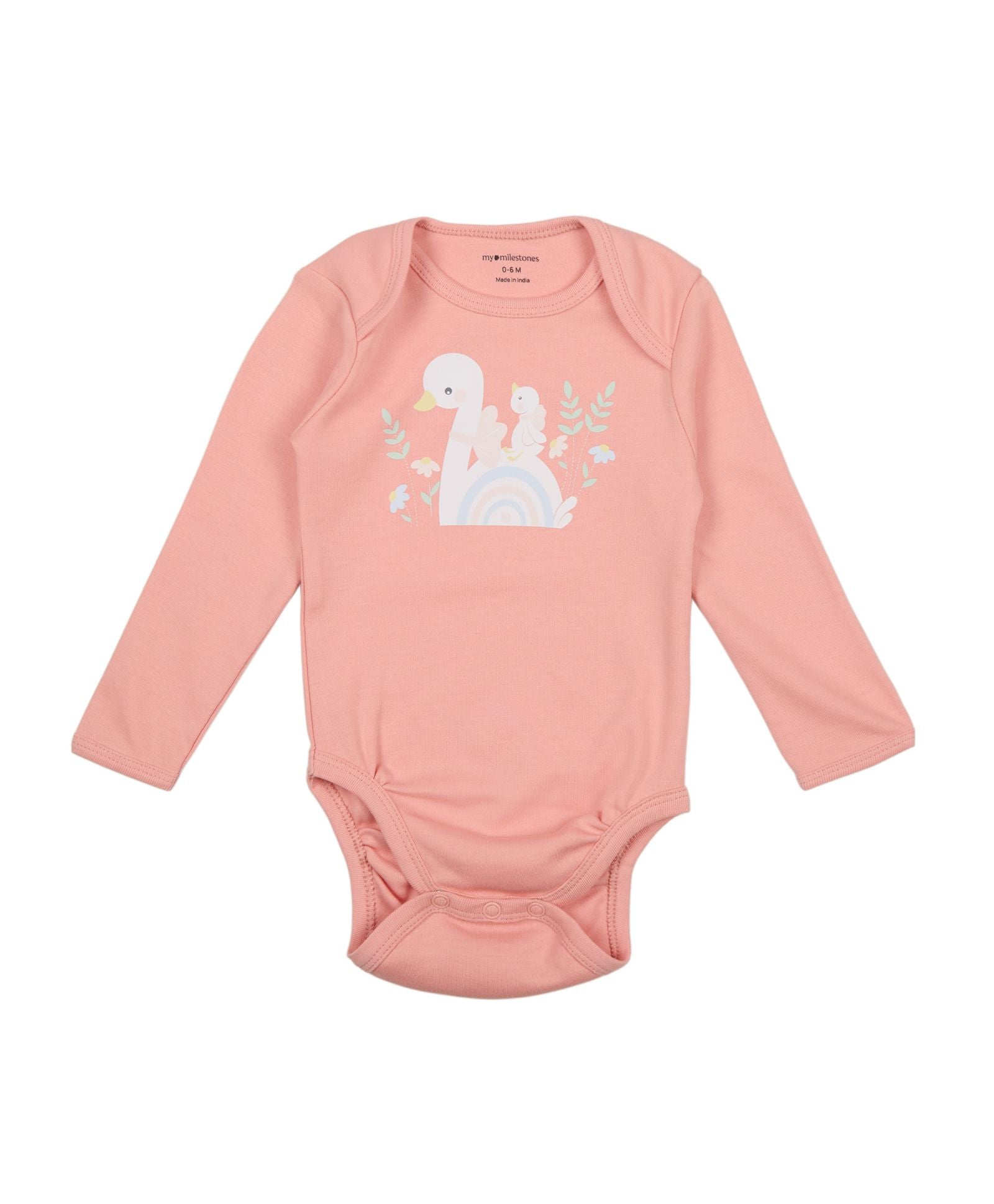 Infant Essentials Gift Set Full Sleeves Peach - 8 Pieces