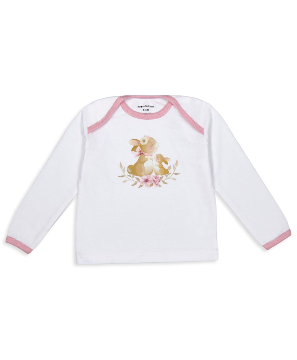 Infant Essentials Gift Set Full Sleeves Parfait Pink - 8 Pieces