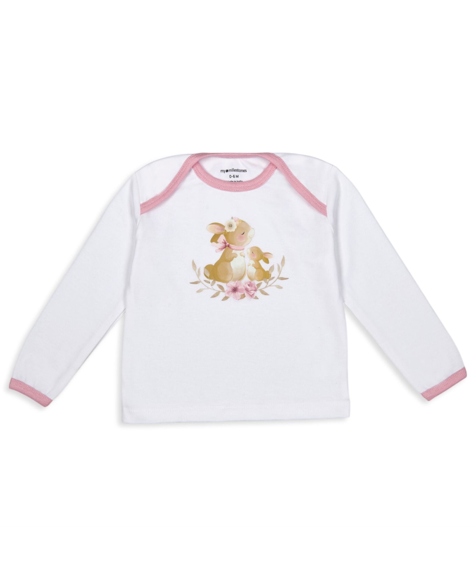 Infant Essentials Gift Set Full Sleeves Parfait Pink - 8 Pieces