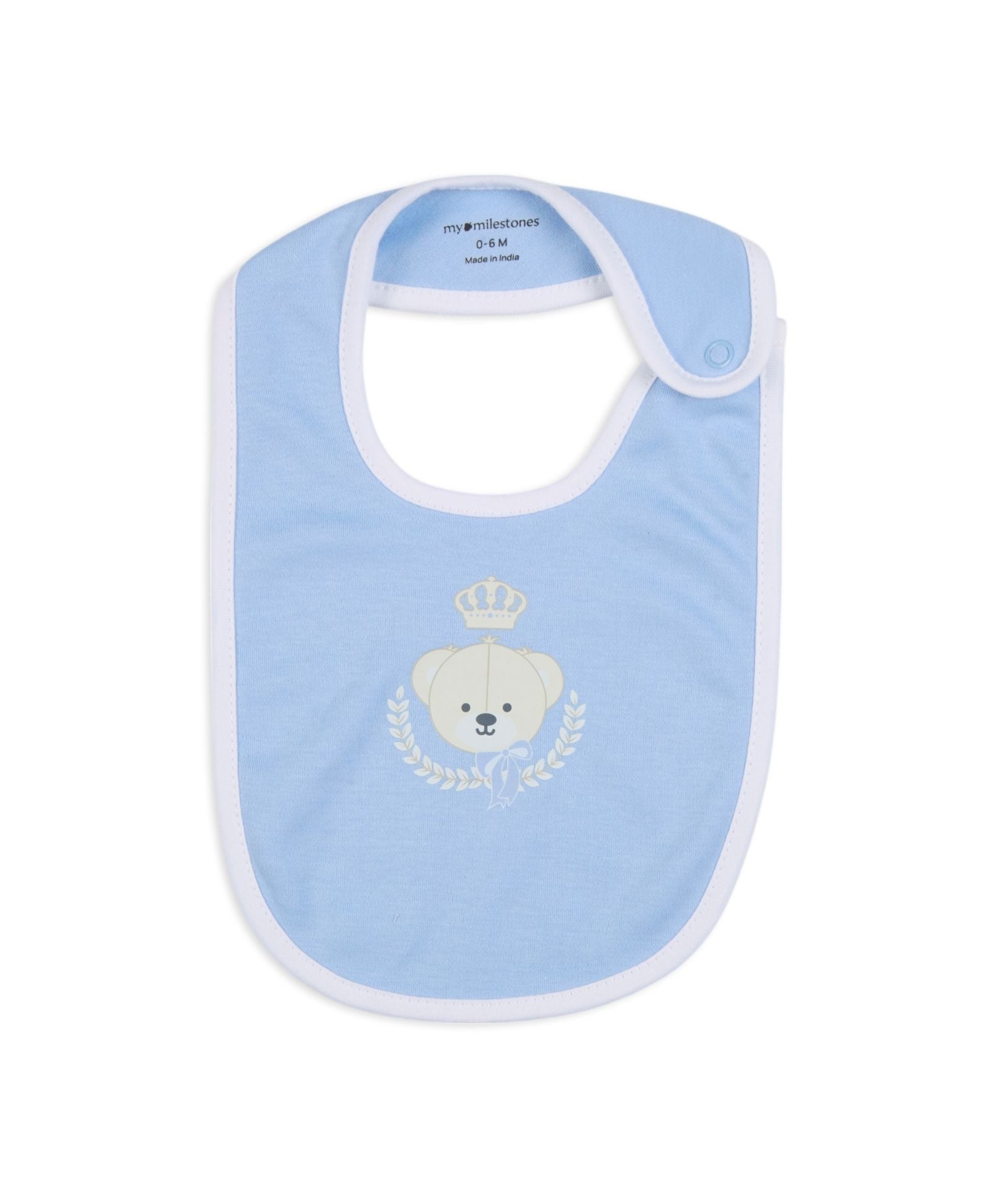 Infant Essentials Gift Set Short Sleeves Blue Bell - 8 Pieces