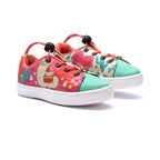 Kids Sheep Sneakers| Fancy Corded Shoes with Velcro Closure | Comfortable & Stylish Footwear