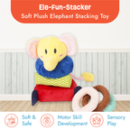 Ellie - Sensory Elephant stacking soft toy