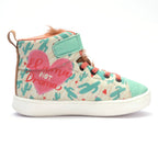 Kids Sheep Hi-Top Sneakers | Playful Corded Lace-Up Shoes | Lightweight & Anti-Skid Sneakers for Kids