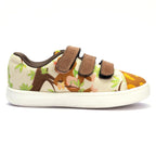 Kids Monkey Straps Sneakers | Playful Corded Low-Top Shoes | Lightweight & Anti-Skid Sneakers for Kids