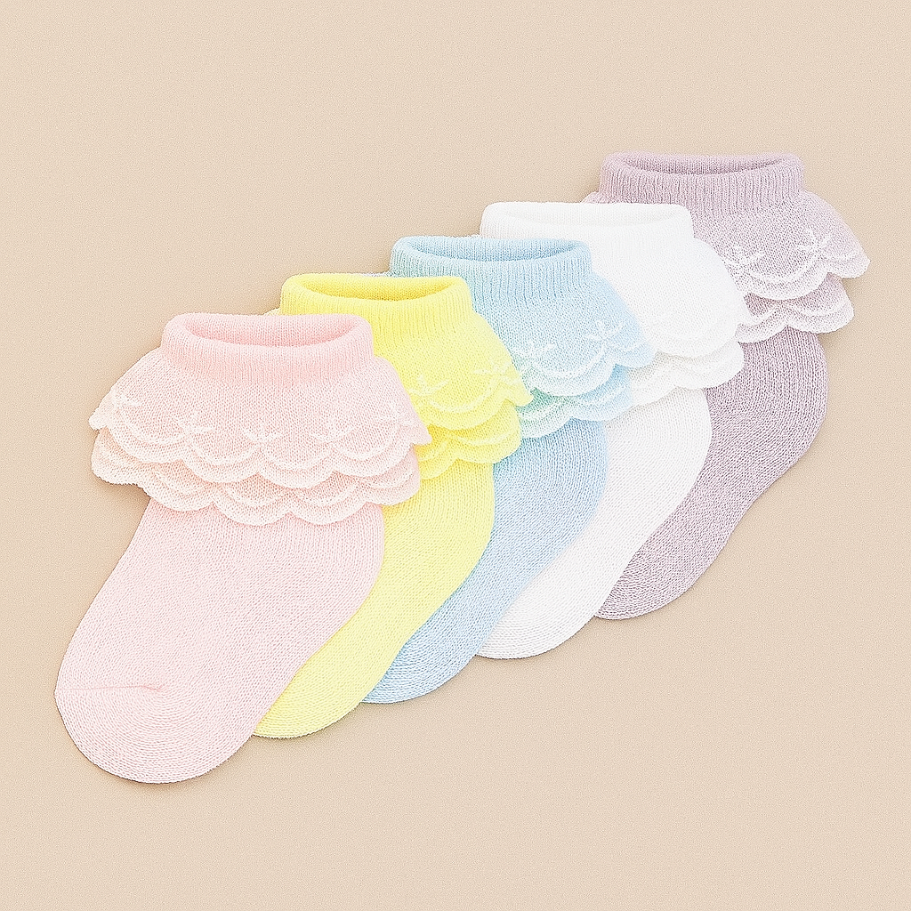 Frill Socks Pack of 5