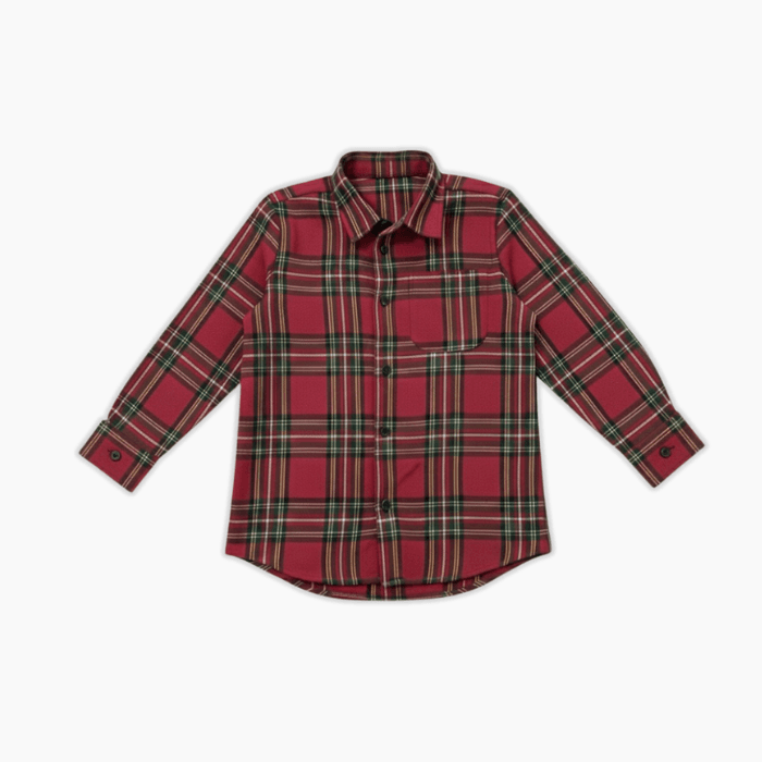 Classic Red Tartan Shirt