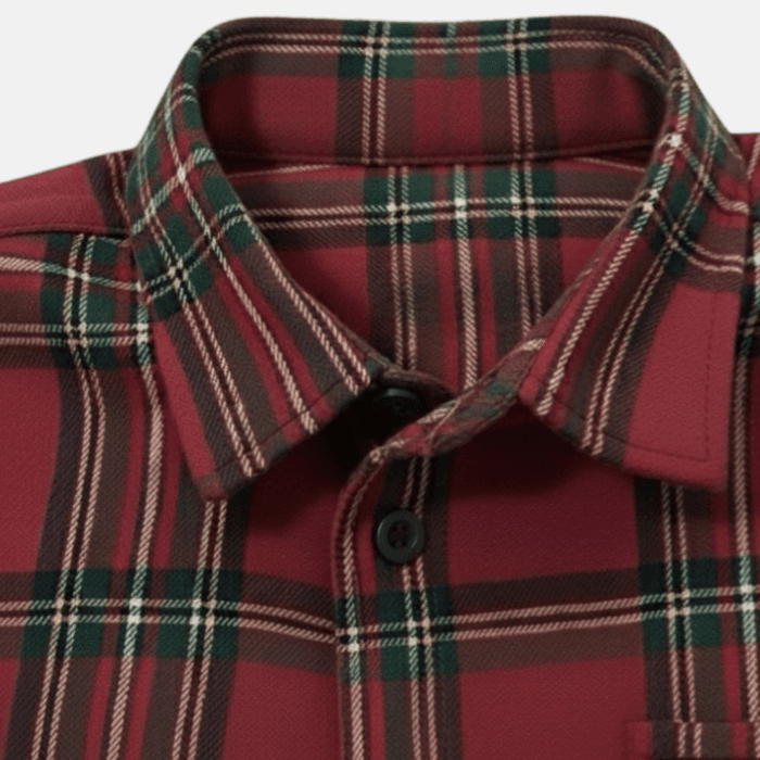 Classic Red Tartan Shirt