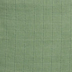 Unisex Organic Cotton Muslin Swaddles, 0-1 years-Palm Paradise-Green
