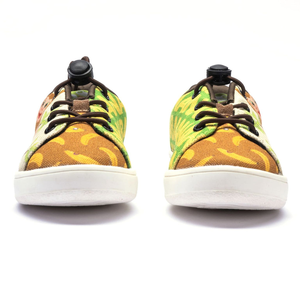 Kids Monkey Sneakers | Fancy & Comfortable Corded Shoes with Velcro