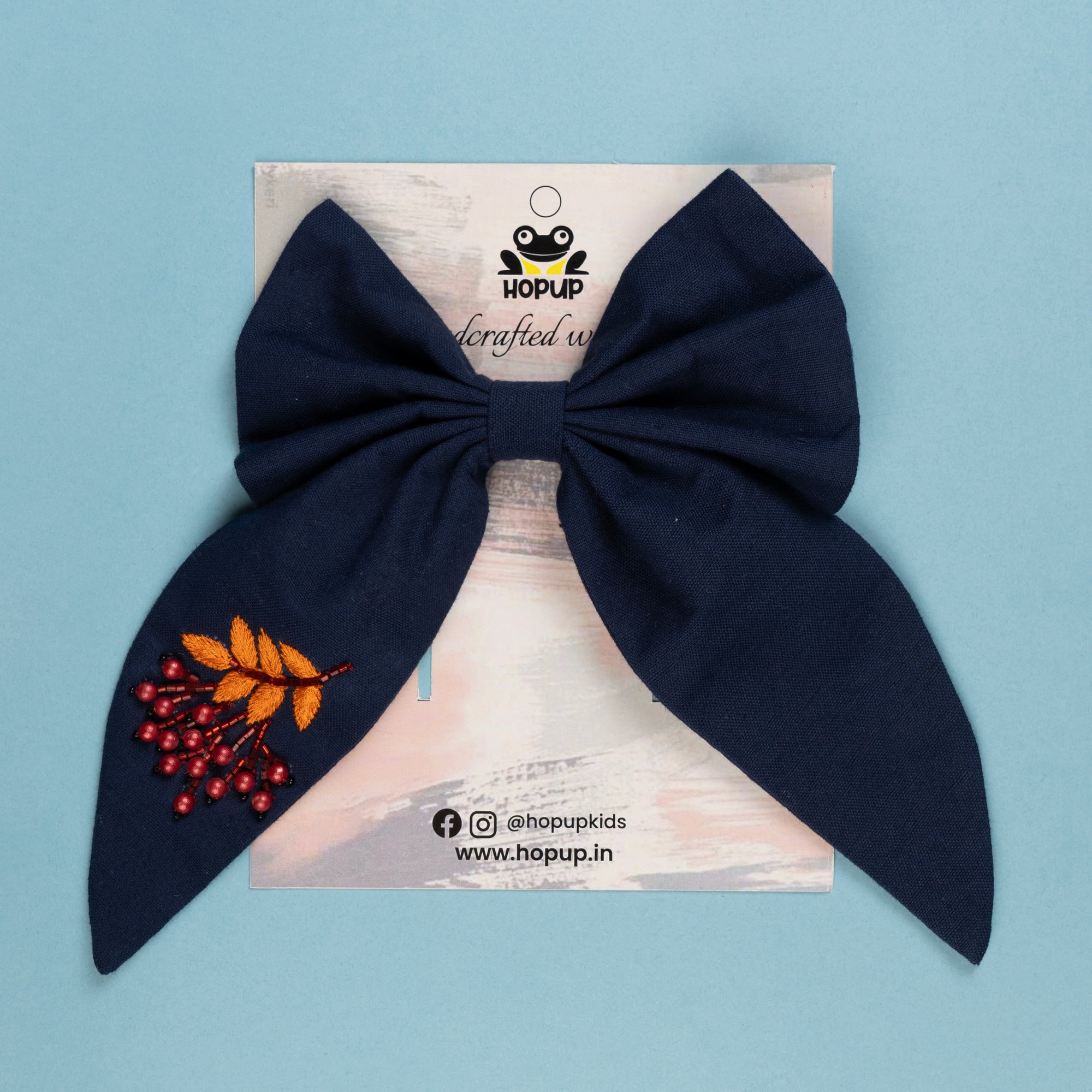 CherryPop – Big Designer Red Cherry Hair Bow (Set of 1)