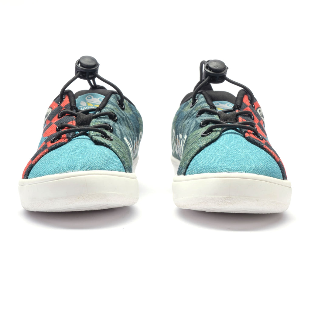 Kids Jungle Straps Sneakers | Nature-Inspired Low-Top Shoes with Velcro | Lightweight & Anti-Skid Sneakers for Kids