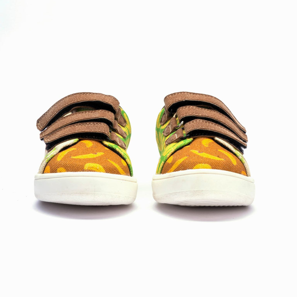 Kids Monkey Straps Sneakers | Playful Corded Low-Top Shoes | Lightweight & Anti-Skid Sneakers for Kids