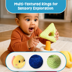 Ellie - Sensory Elephant stacking soft toy