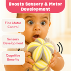 Fuzzy Grab Clutch Ball for Grasping and Fine Motor skills for babies