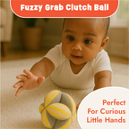 Fuzzy Grab Clutch Ball for Grasping and Fine Motor skills for babies