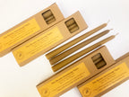 Pure Beeswax Taper Candles Set of 3