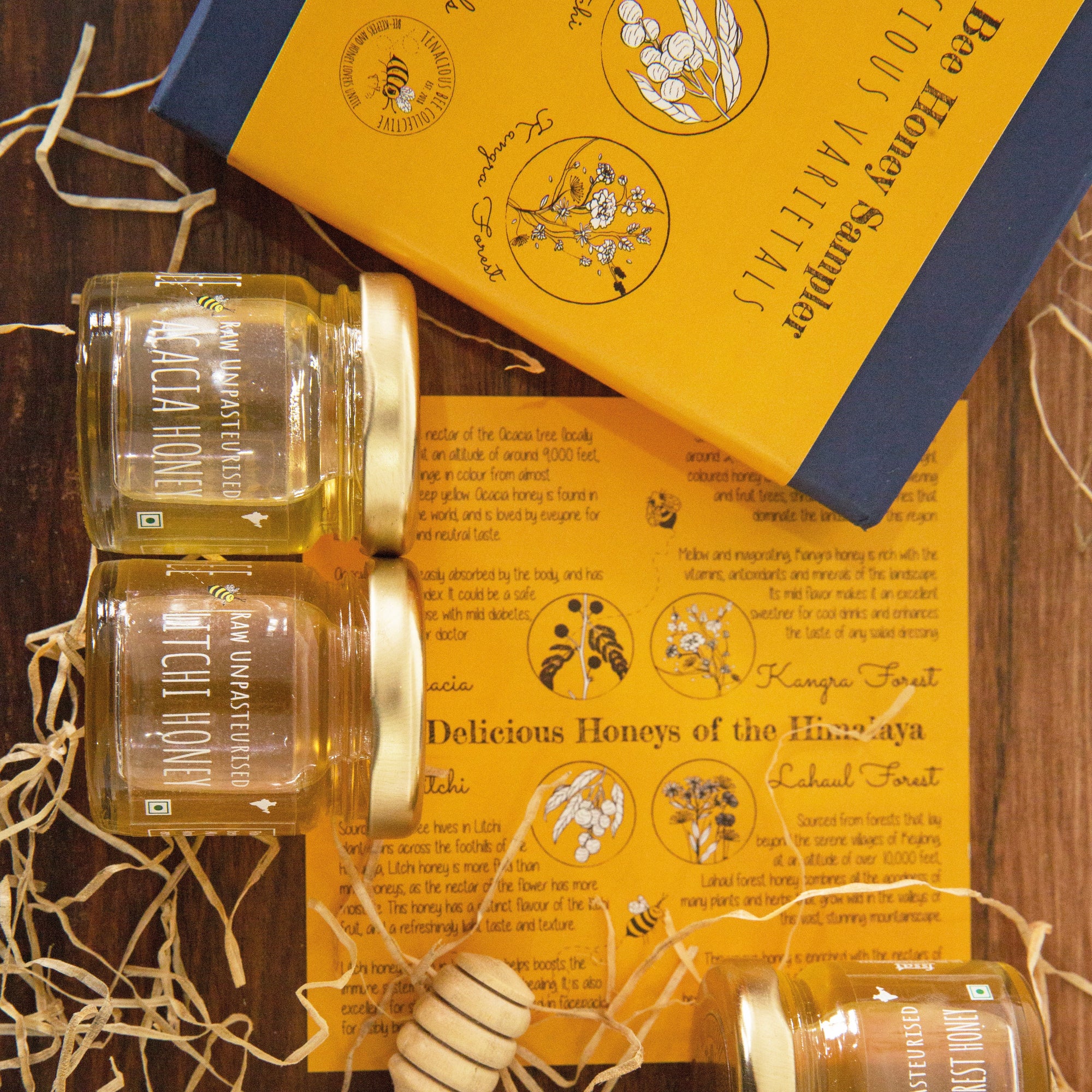 Bee Honey Sampler
