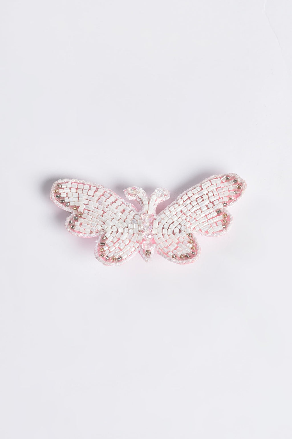 FlutterTales – Butterfly Hair Pins, White  (Set of 2)